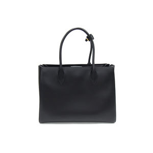 Prada Black Bag Bibliotheque Leather Tote